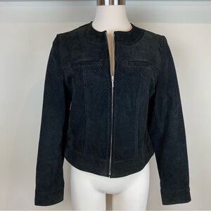 Bernardo Black Leather Jacket